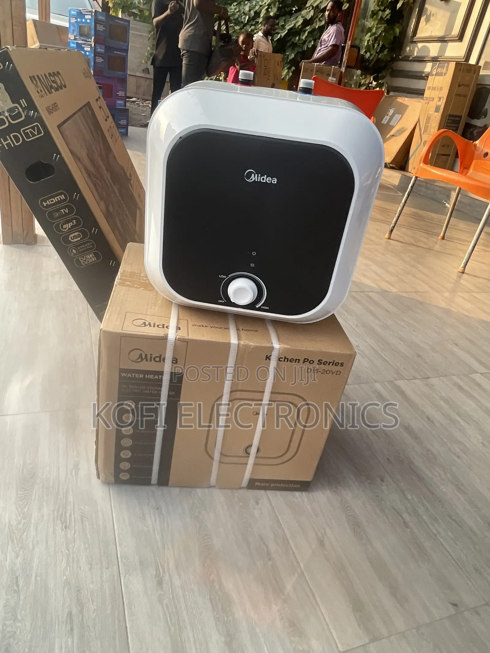 Antibacterial Layer Midea 200w Electric 15l Water Heater