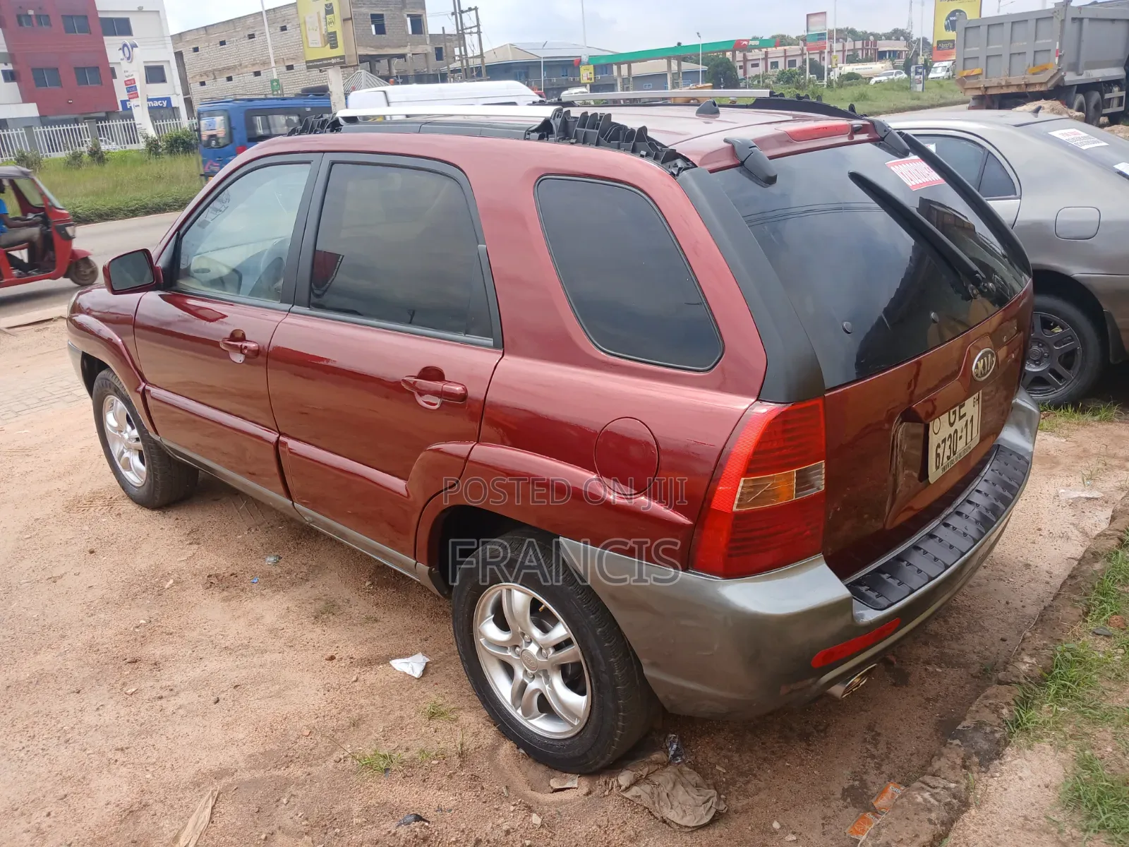 Kia Sportage 2007 Red