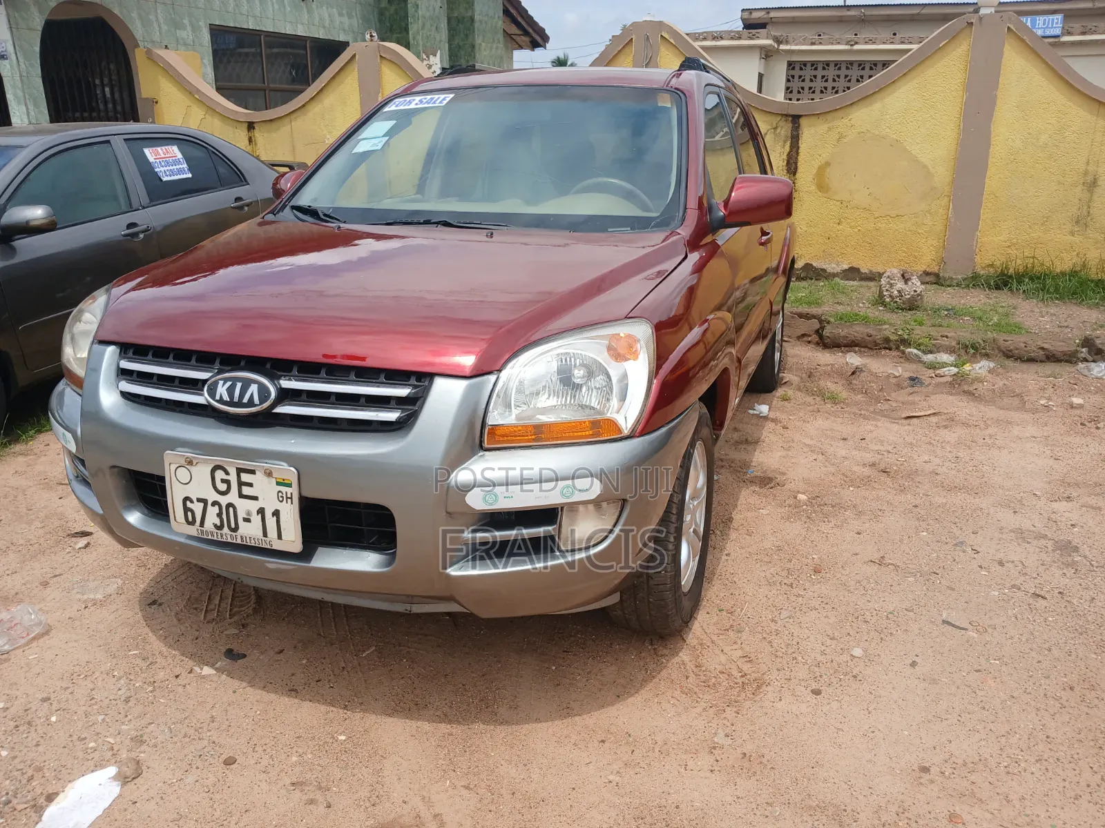 Kia Sportage 2007 Red