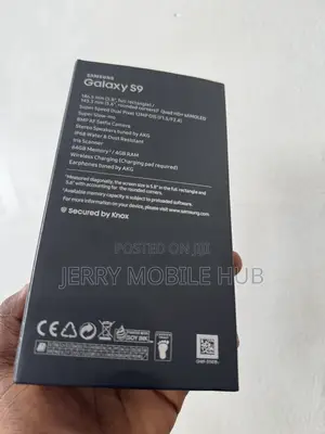 New Samsung Galaxy S9 64 GB Black