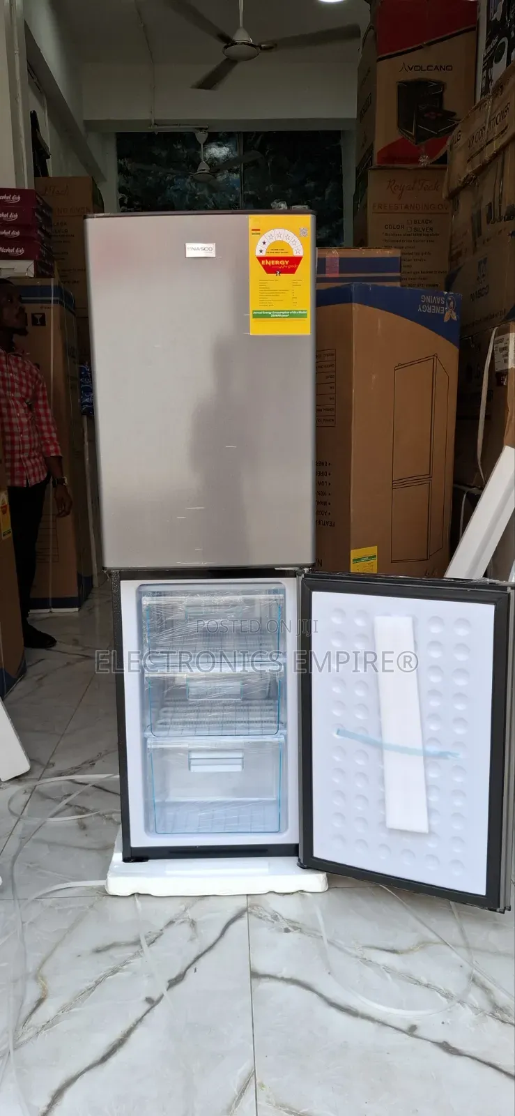 Excellent Nasco Bottom Freezer 158ltrs (Nasd2-20fl)