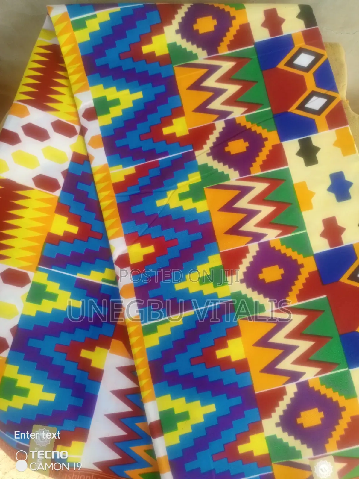 Kente Print Fabric.