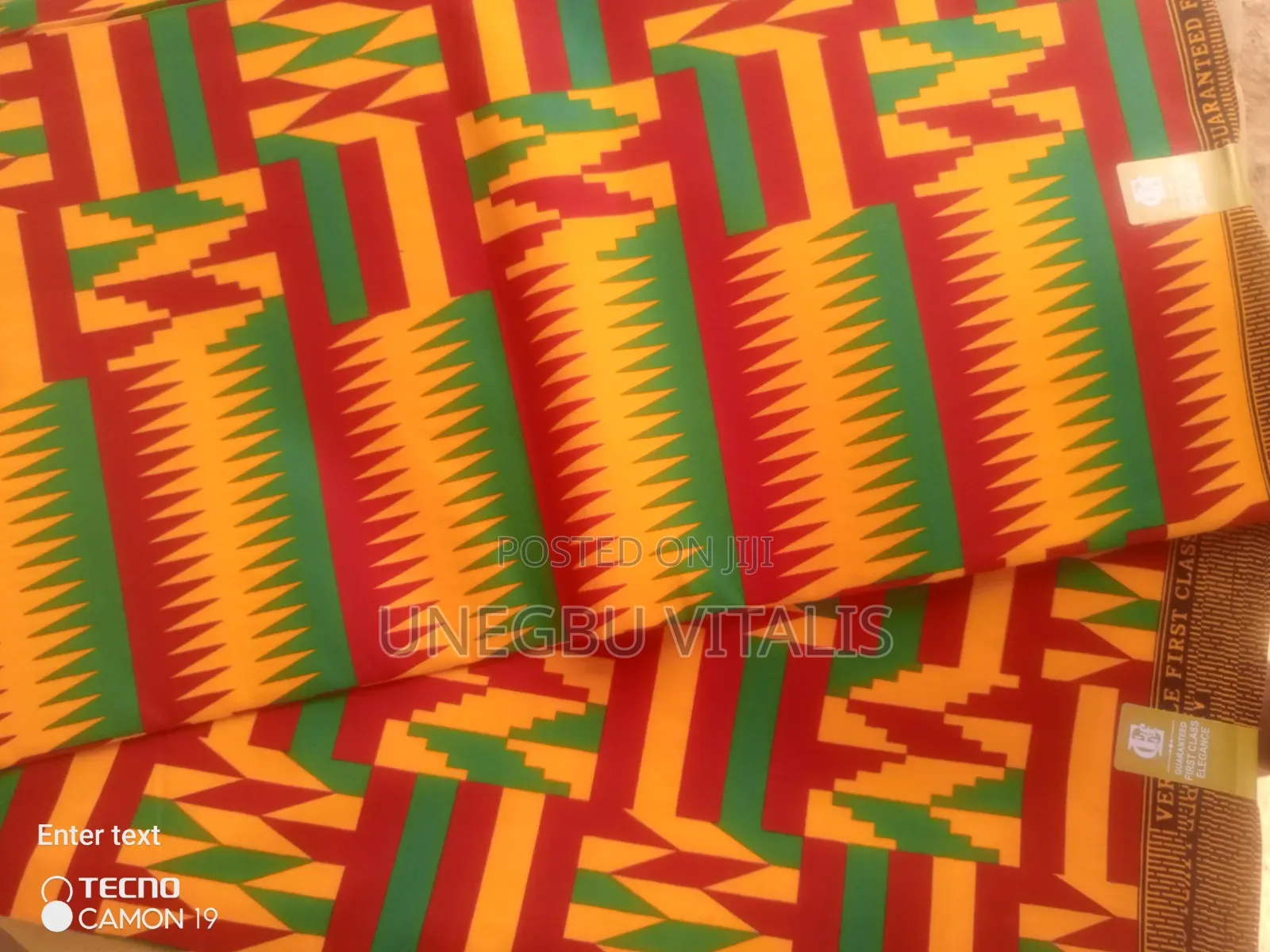 Kente Print Fabric.