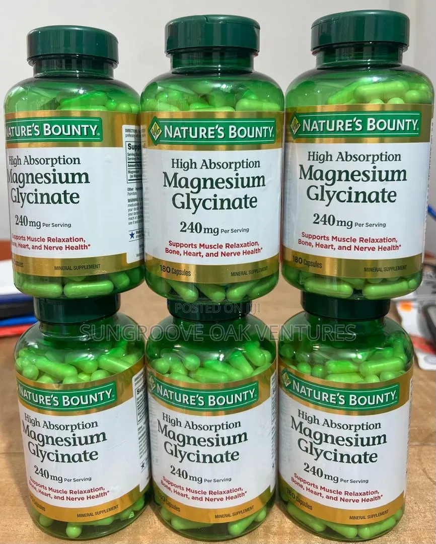 Magnesium Glycinate 240mg High Absorption 180cap