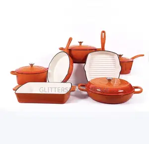 Cast Iron Cookware Set (With Cutlery)