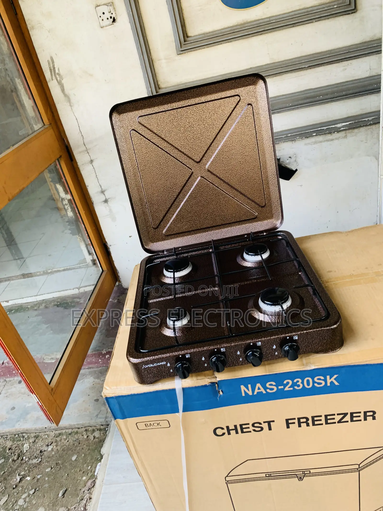 Limited Stock Volcano Gas Cooker Table Top 4burner