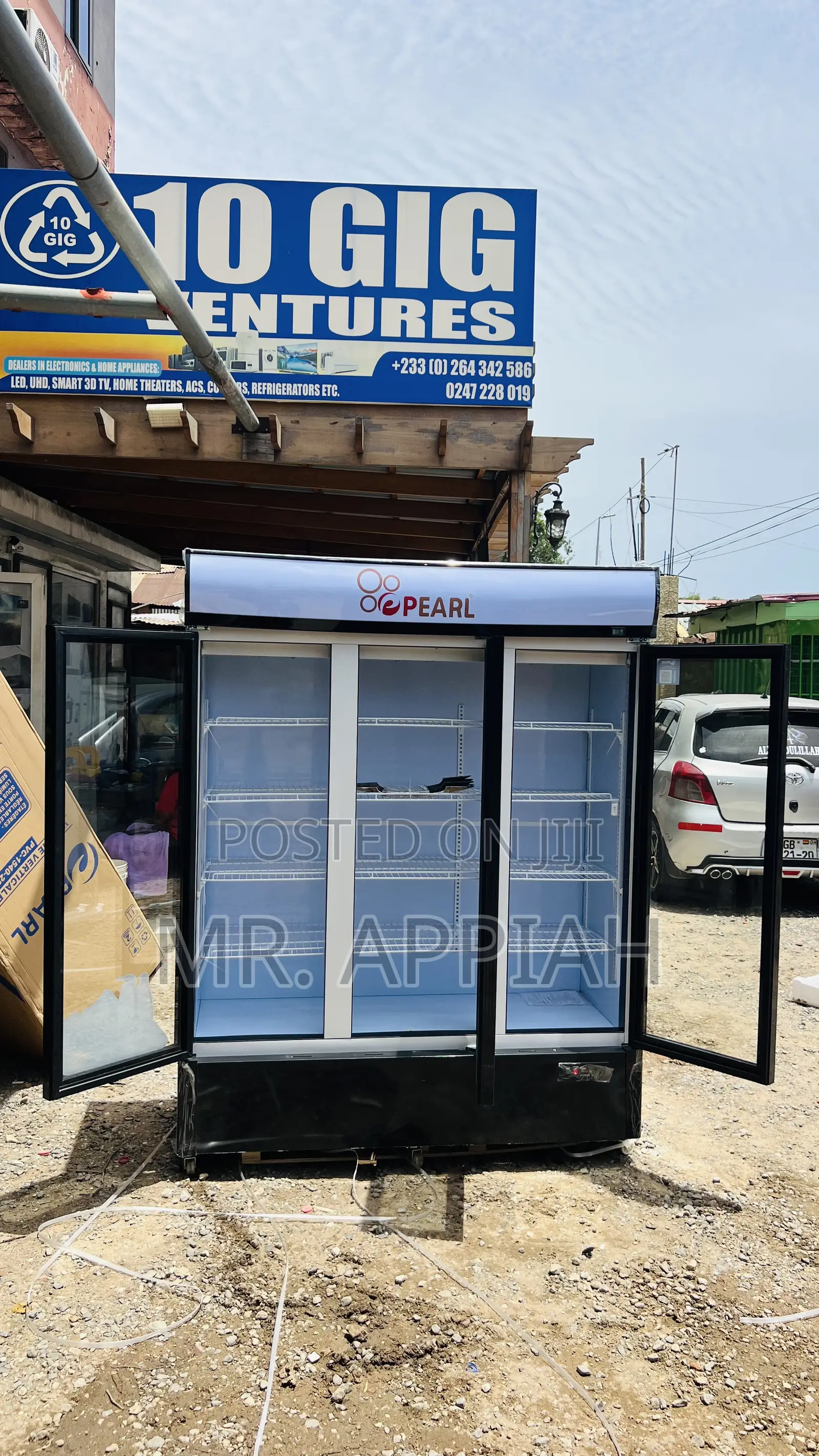 Check Out Original Pearl 3 Door Table Fridge(Glass Door) 