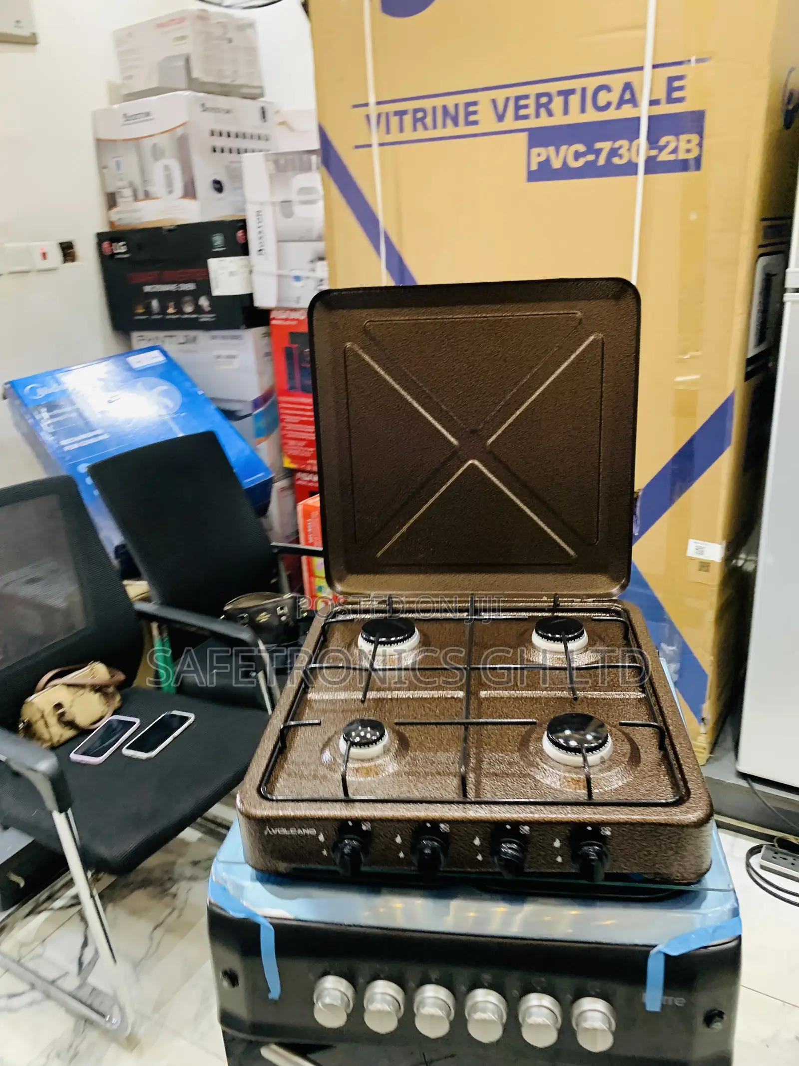 Recommend Fast Volcano Tabletop 4-Burner Gas Cooker