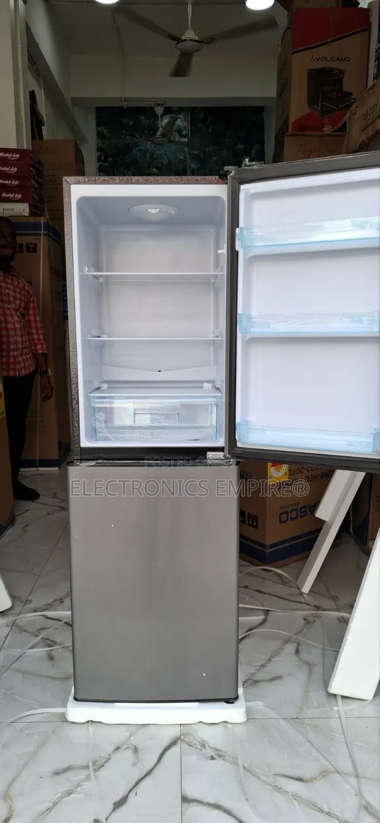 Elite Nasco Fridge 158ltrs (Bottom Freezer) Nasd2-20fl