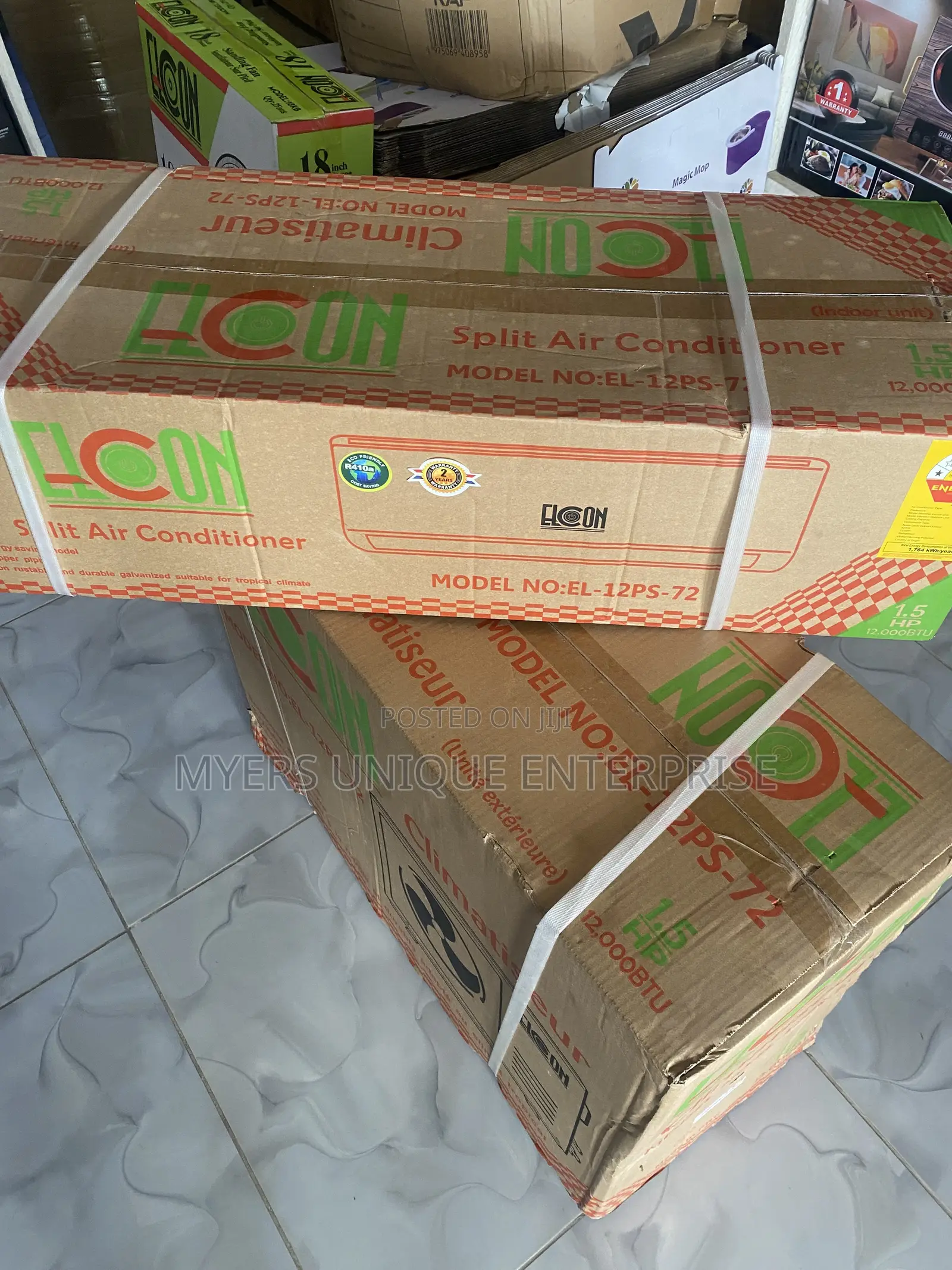 Elcon 1.5hp Split Ac-Brand New Box