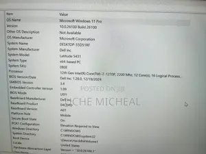 Laptop Dell Latitude 5431 16GB Intel Core i7 SSD 512GB