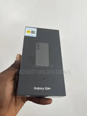 New Samsung Galaxy S24+ 256 GB Black