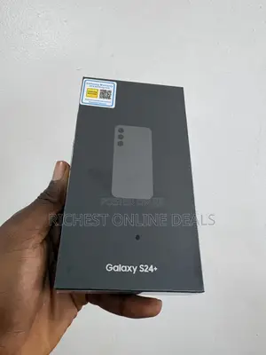 New Samsung Galaxy S24+ 256 GB Black
