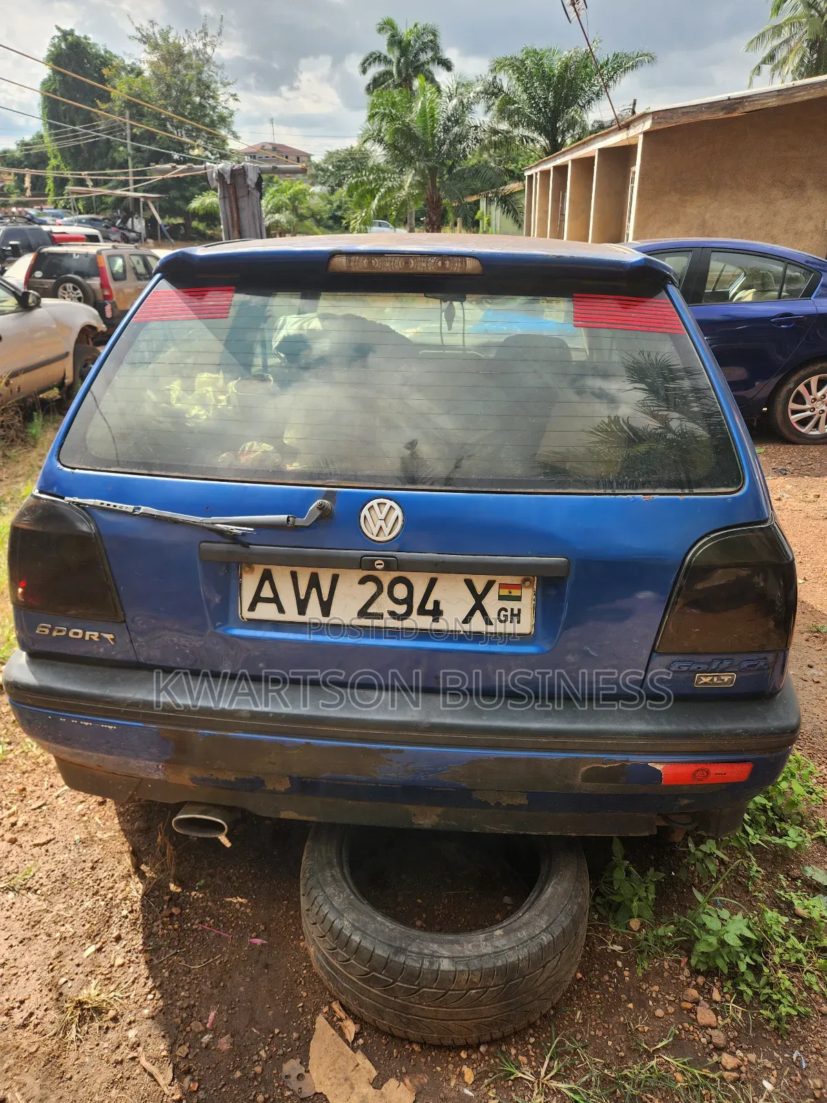 Volkswagen Golf 2002 Blue