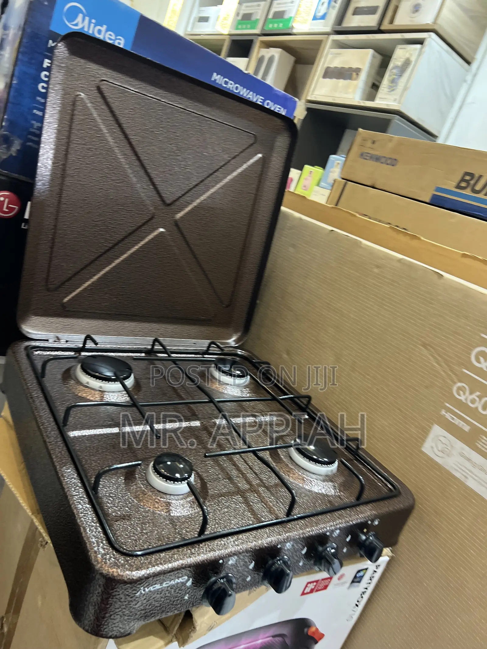 Order Classic Volcano Table Top 4 Gas Burner 