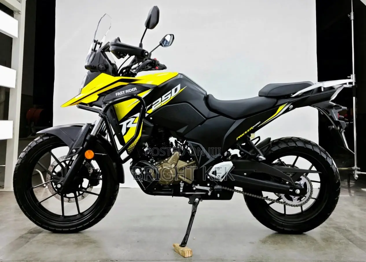 New Motorcycle 2025 Yellow