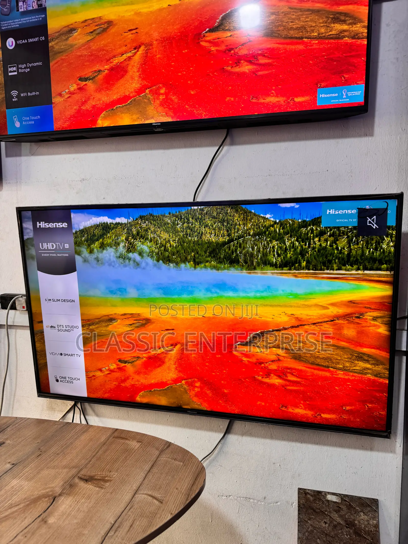 Hisense Europe 55 Inches 2020 Model Premium Graphics Tv