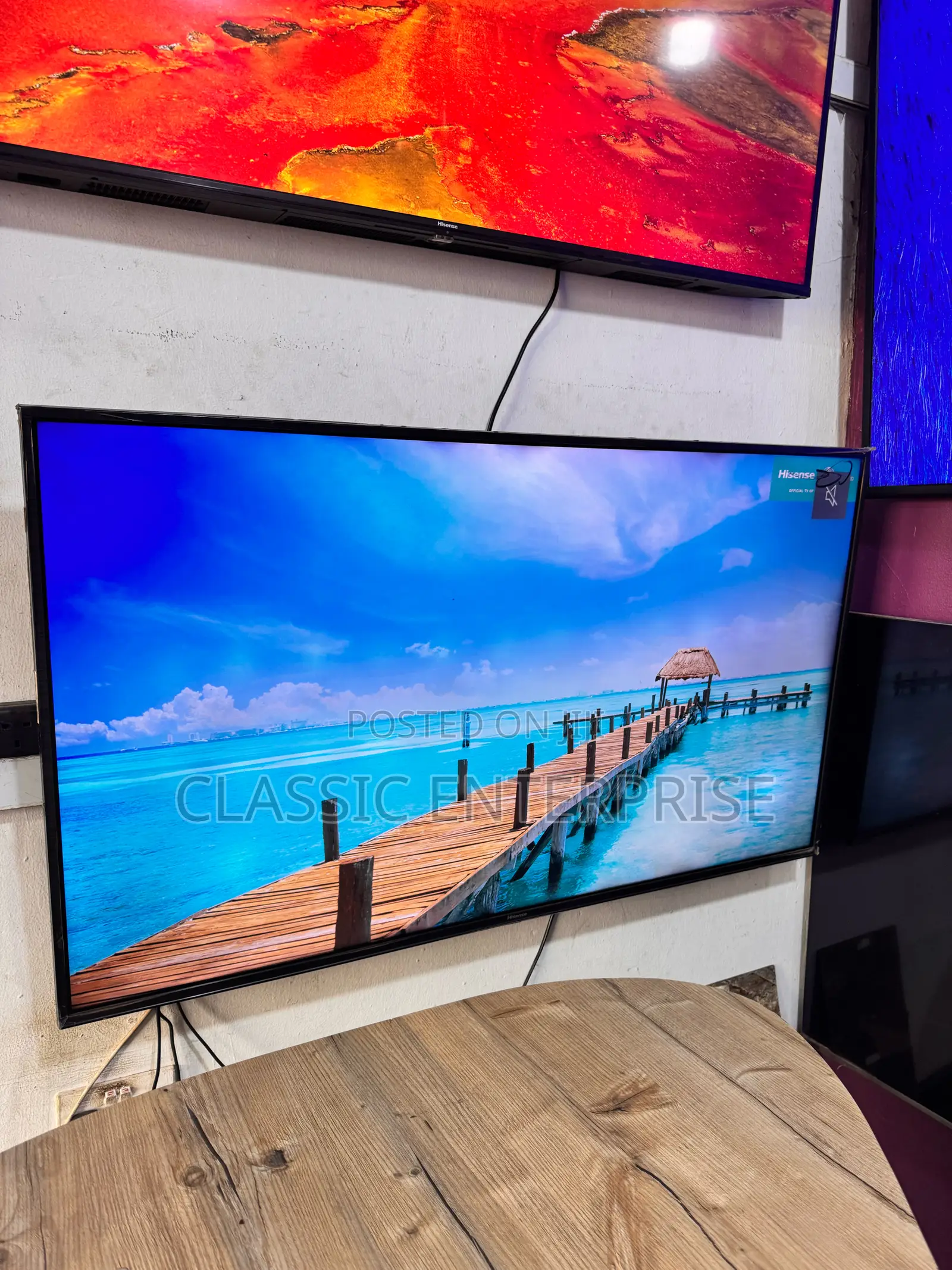 Hisense Europe 55 Inches 2020 Model Premium Graphics Tv