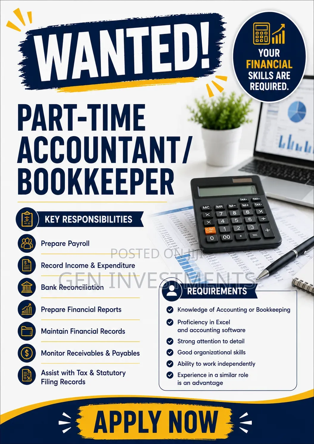 Accountant (Part-Time)