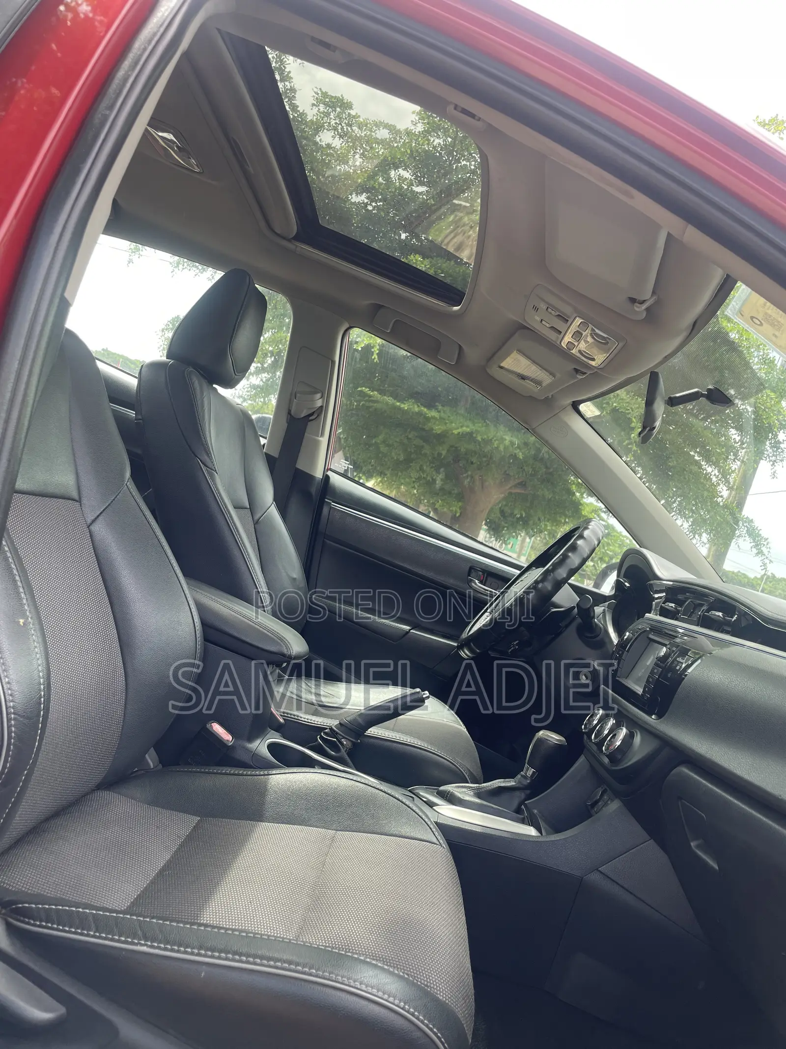 Toyota Corolla 2017 Red