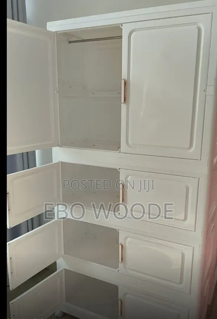 Premium Multi-Layer Portable and Spacious Wardrob(90cm Wide)