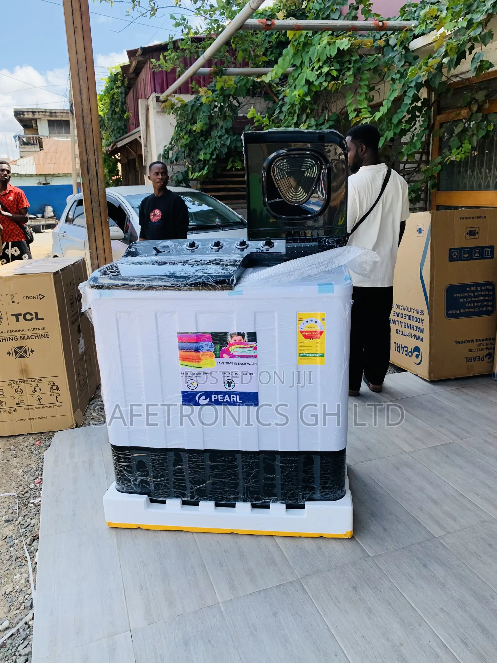Premium Good Pearl 18kg Semi-Automatic Top Load Washing Machine