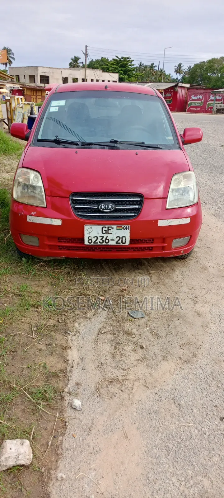 Kia Morning 2007 Red