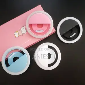 Mini Selfie Ring Light- White