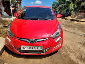 Hyundai Elantra 2015 Red