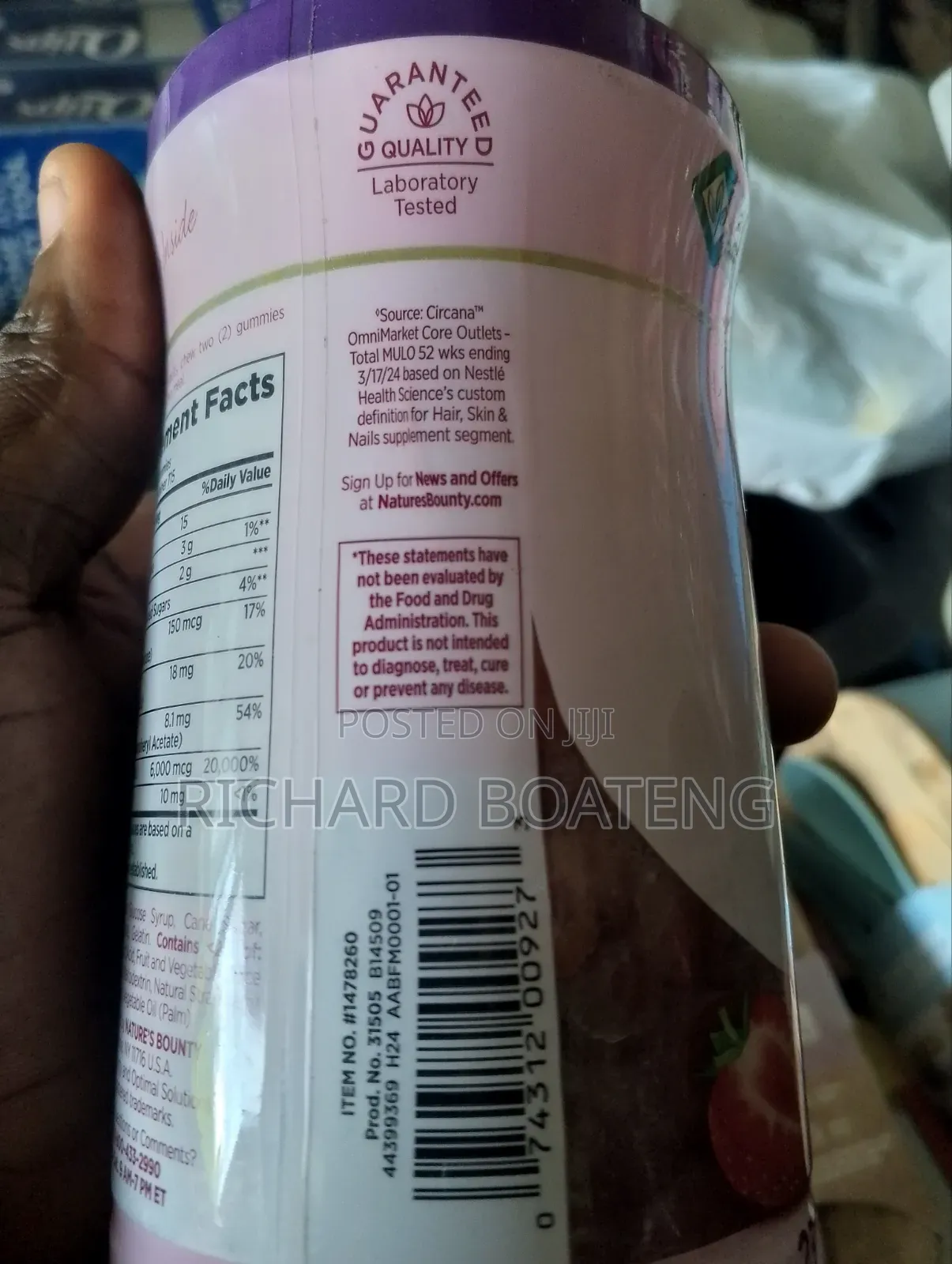 Hair,Skin and Nails Gummies