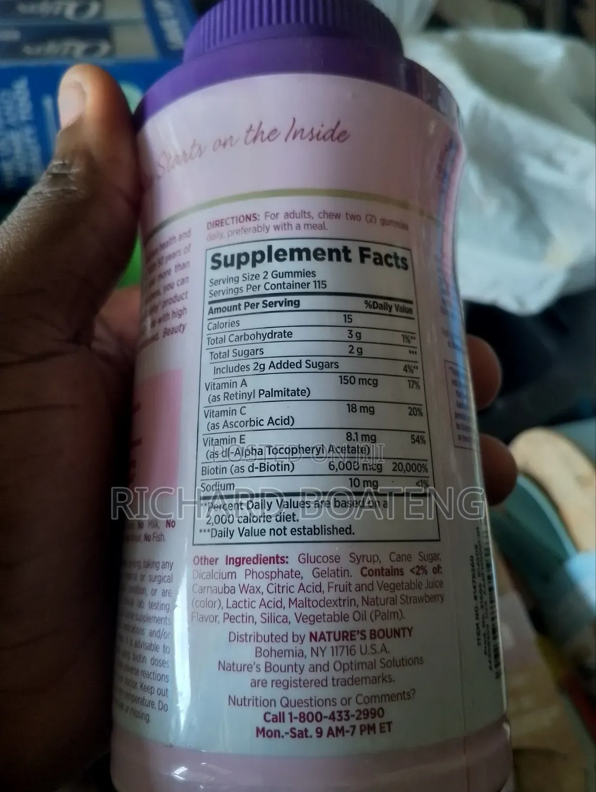 Hair,Skin and Nails Gummies