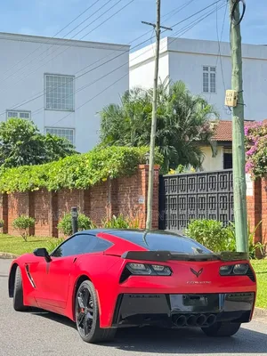 Chevrolet Corvette Stingray Z51 2dr Coupe w/3LT (6.2L 8cyl 7M) 2015 Red