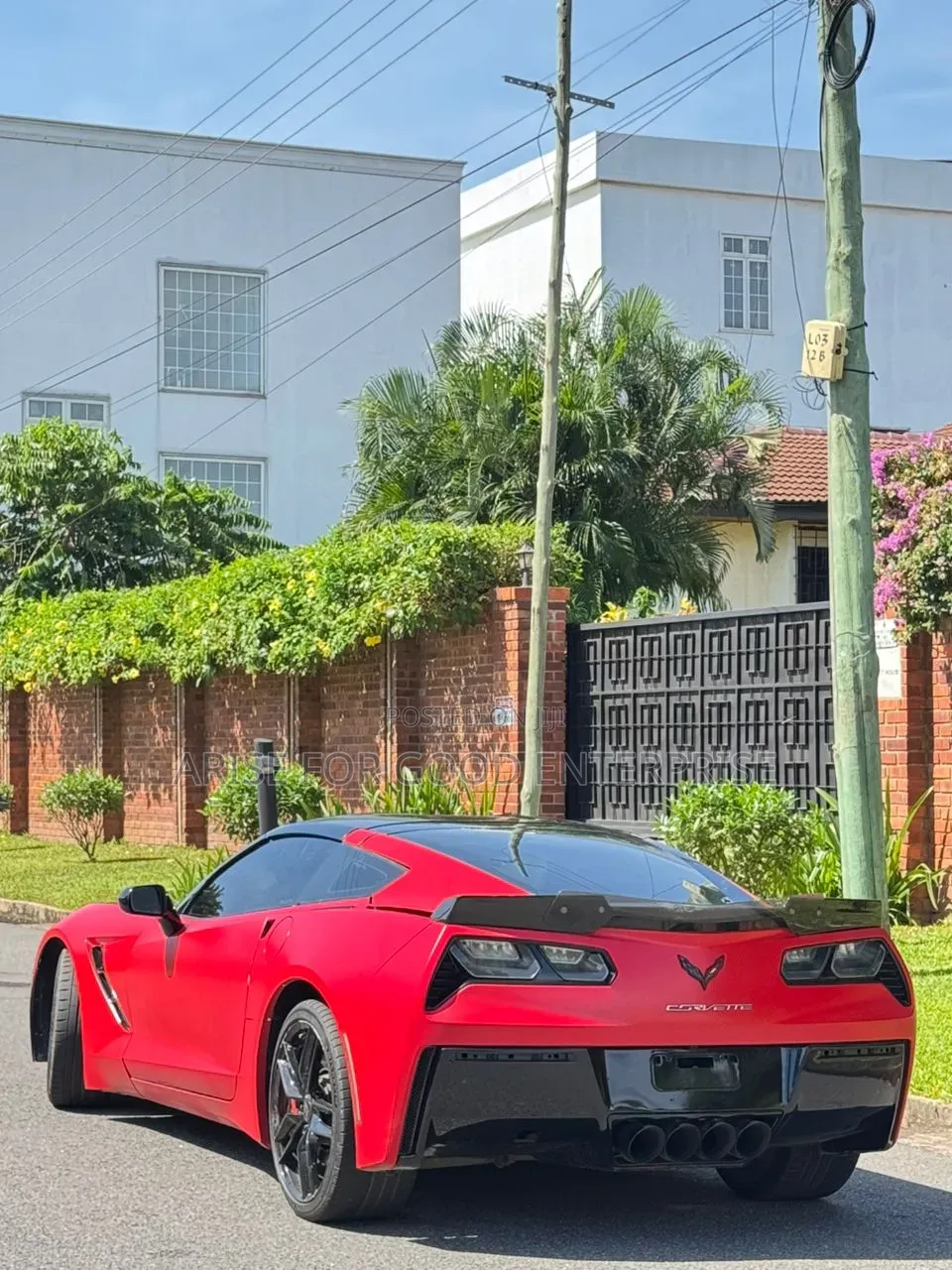 Chevrolet Corvette Stingray Z51 2dr Coupe w/3LT (6.2L 8cyl 7M) 2015 Red