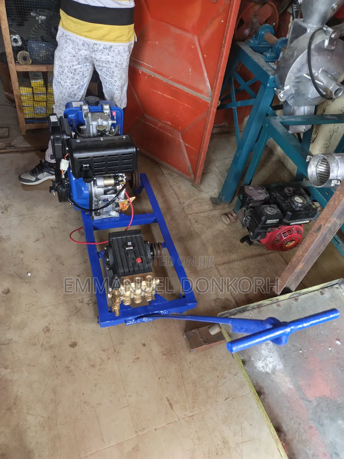 Pressure Pump Washing Bay Machine