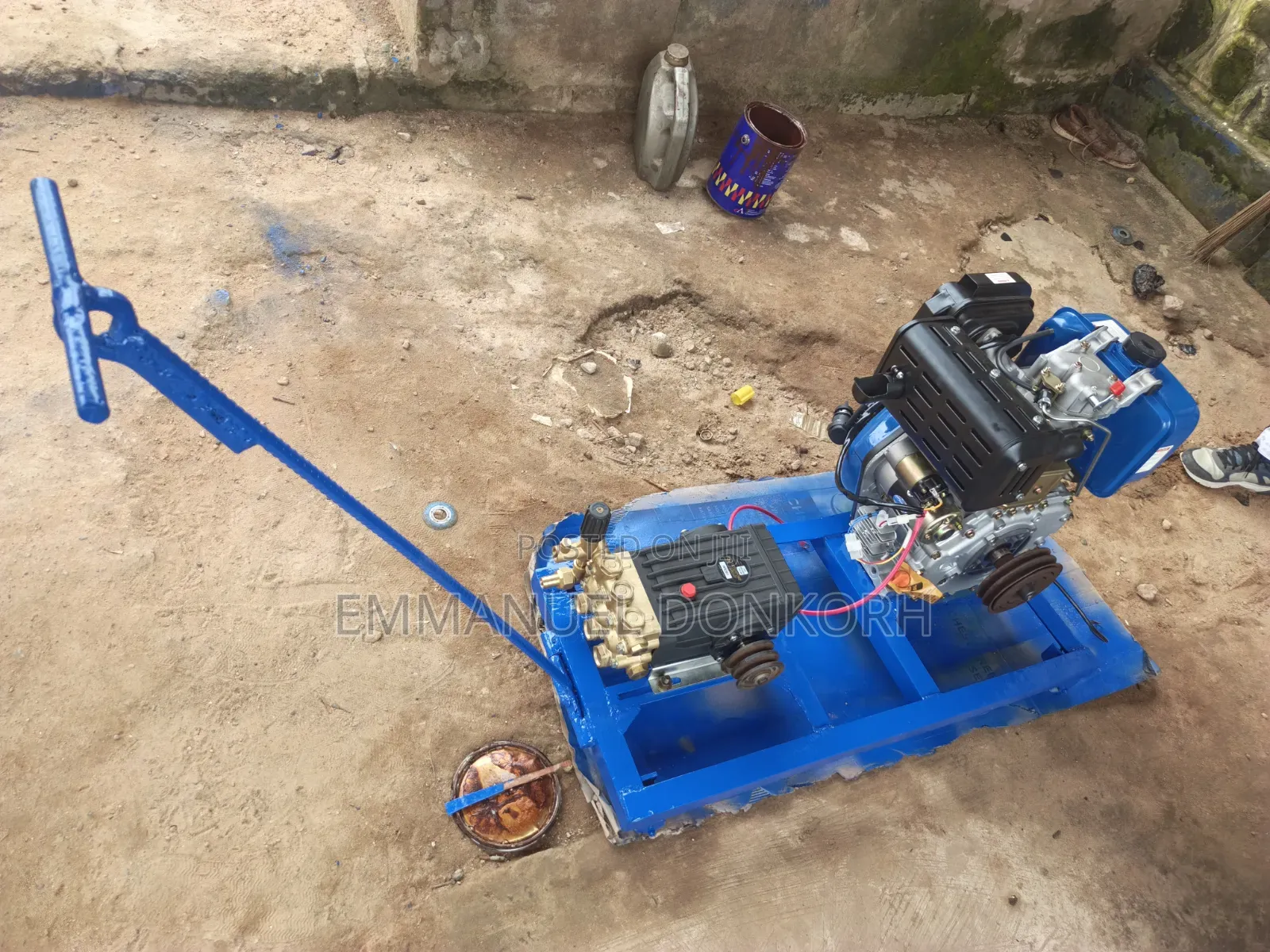 Pressure Pump Washing Bay Machine
