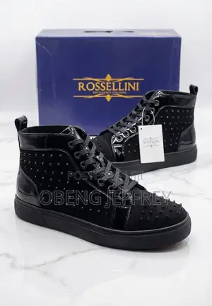 Original Rossellini High Top All Black