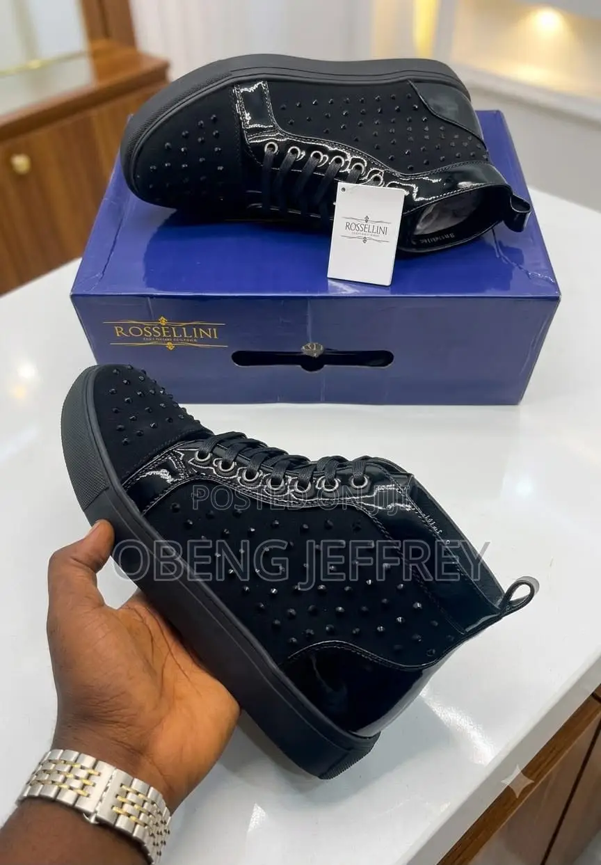 Original Rossellini High Top All Black