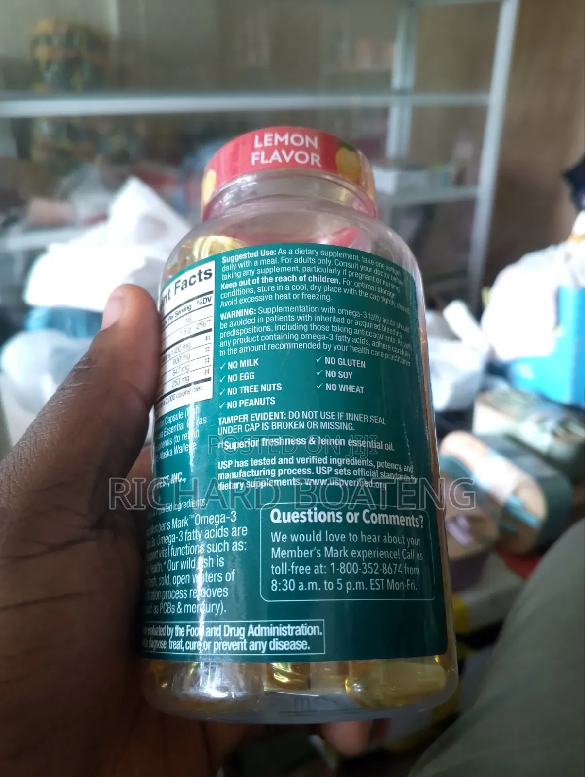 900mg Omega -3