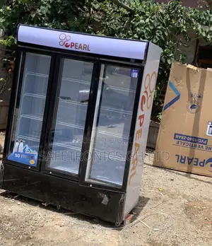 Best Quality Pearl 950 Liters 3 Doors Display Fridge Cooler PVC-150