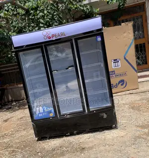 Best Unique Pearl 950 Liters 3 Doors Display Fridge Cooler PVC-150