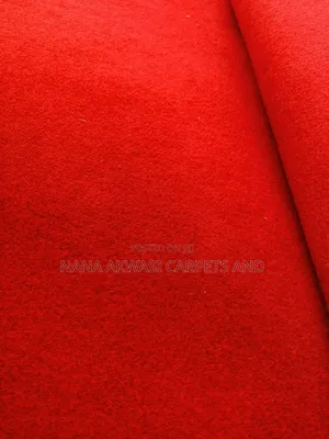 Red Plain Carpet