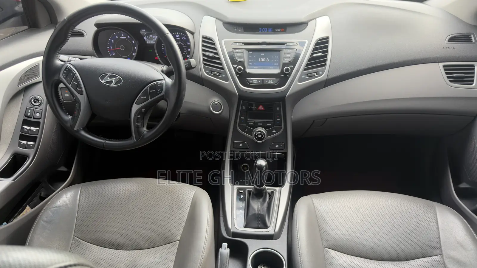 Hyundai Elantra Limited Sedan FWD (1.8L 4cyl 6A) 2016 Red