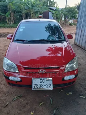 Hyundai Getz 2008 Red
