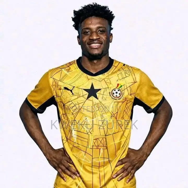 Ghana Jersey Yellow Spiderman