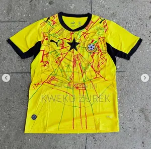 Ghana Jersey Yellow Spiderman