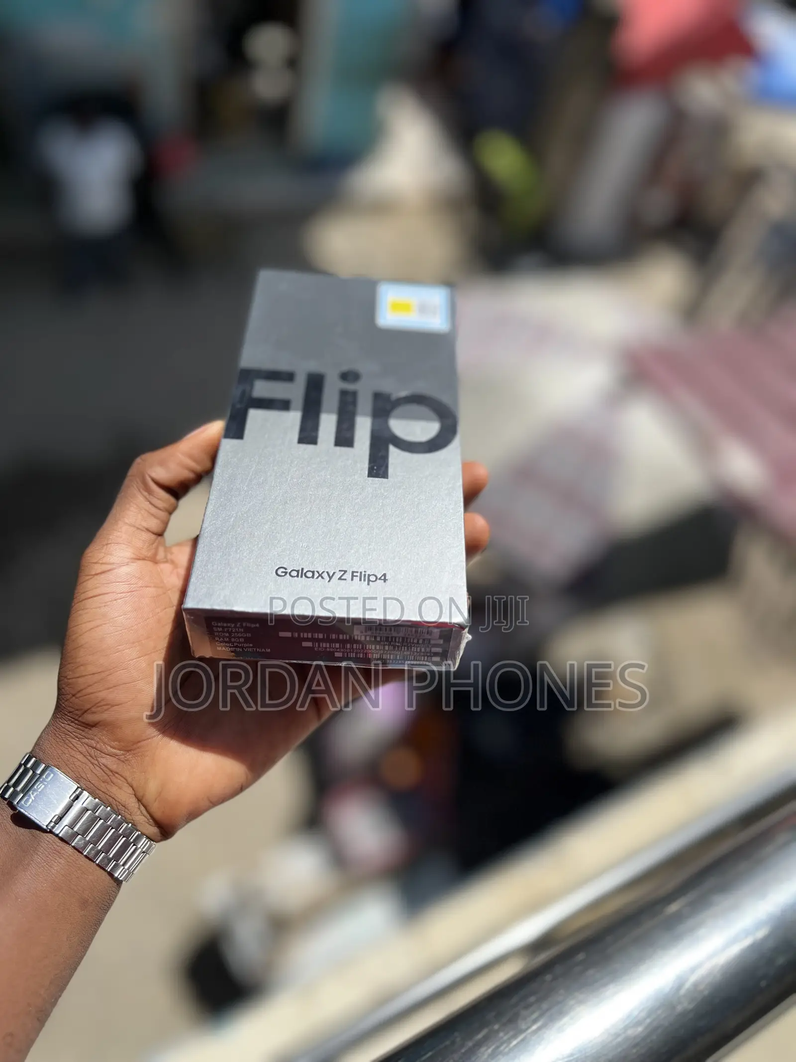 New Samsung Galaxy Z Flip4 256 GB Black