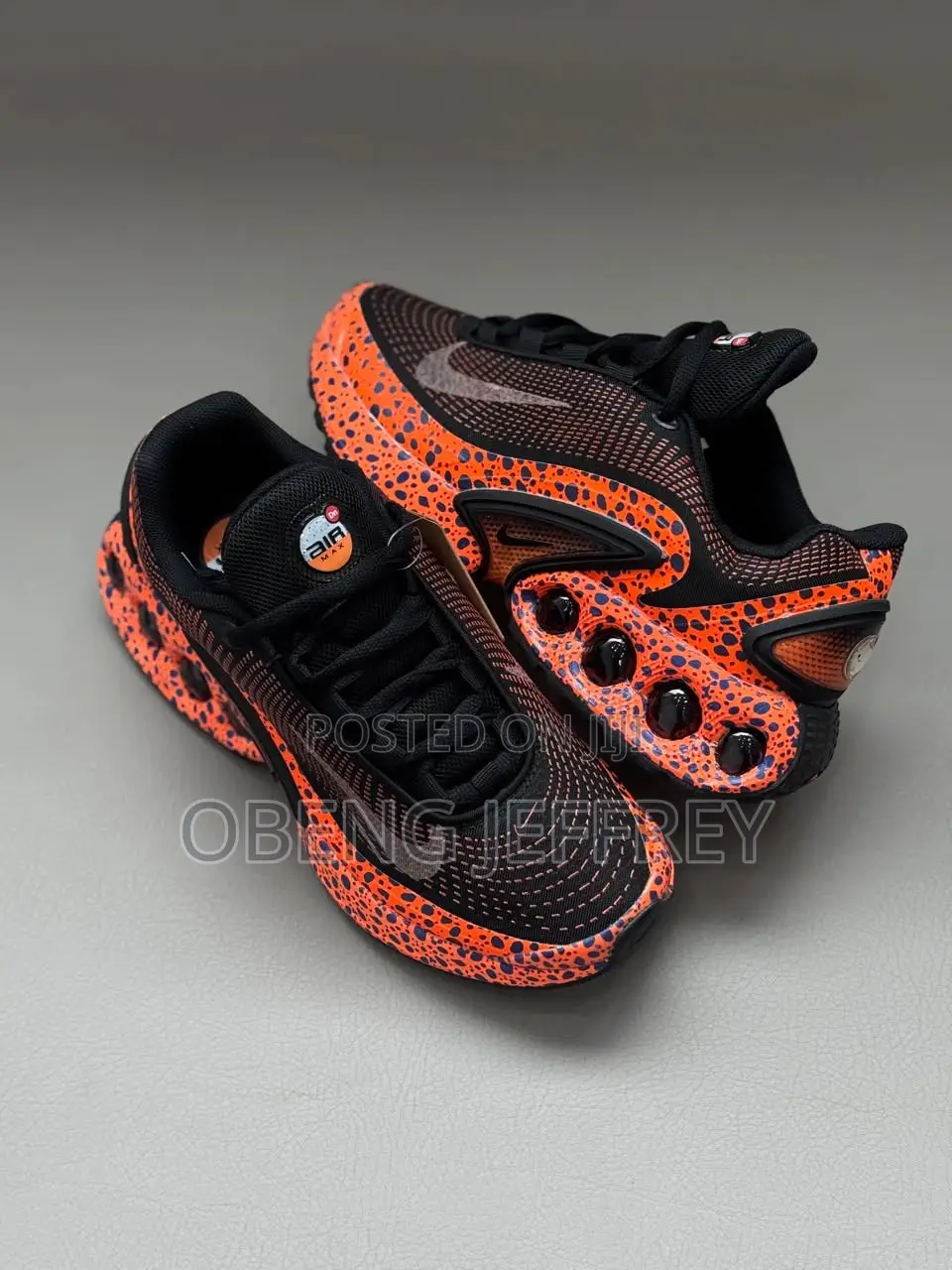 Original Nike Airmax Dn Premium Vibrant Orange