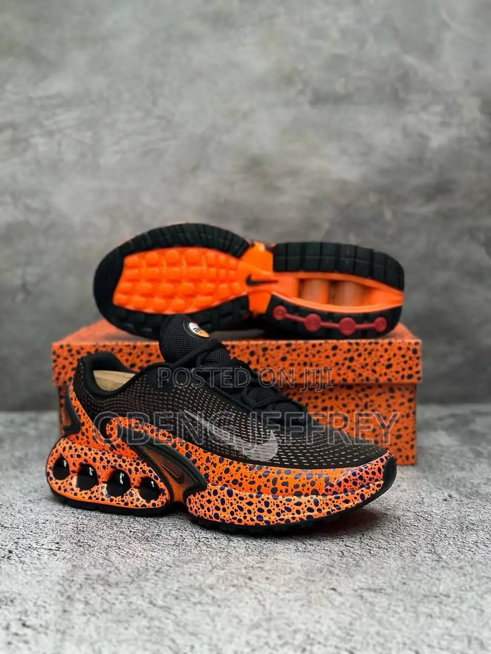 Original Nike Airmax Dn Premium Vibrant Orange