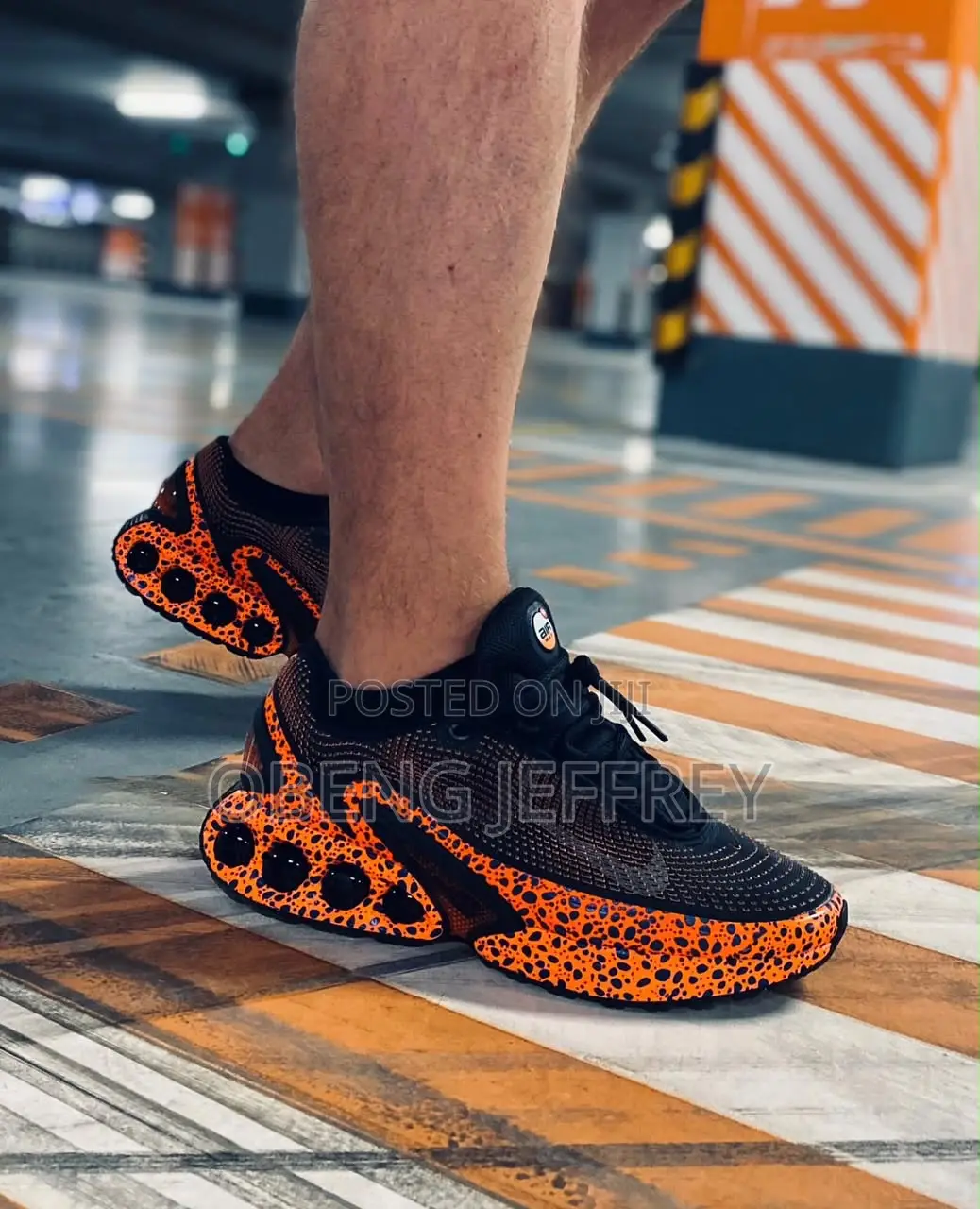 Original Nike Airmax Dn Premium Vibrant Orange