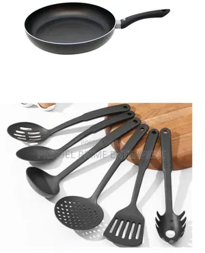 Nonstick Frying Pan With Laddle Set